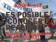 Rosa Nassif: "Sin conocimiento no hay justicia”