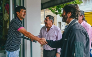 El d&iacute;a que Noceti sali&oacute; a hacer timbrazos por Gualeguay