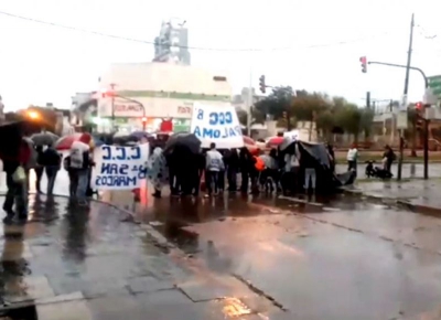 En la provincia con m&aacute;s pobres e indigentes, reprimen a quienes protestan