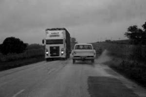  En la ruta provincial N&ordm;11 no se puede avanzar tranquilo