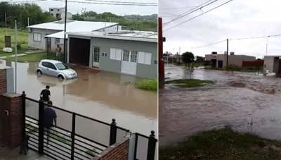 Avenida Zanni: vecinos esperan una obra complementaria que termine con las inundaciones sobre el arroyo Anto&ntilde;ico