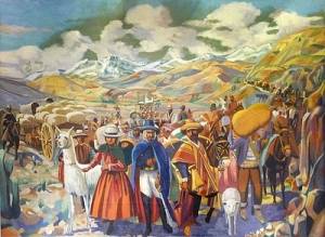 (Cuadro de autor an&oacute;nimo, propiedad del Museo Hist&oacute;rico Provincial de Jujuy)