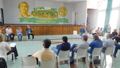 Reforma previsional. La Intersindical convoc&oacute; a Gast&oacute;n Bagnat