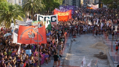 La doble opresi&oacute;n como eje en la expresi&oacute;n local del Paro Internacional de Mujeres Trabajadoras