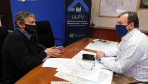 Viviendas: inician obras y gestionan soluciones habitacionales en tres localidades