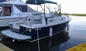 El barco del exministro Pedro B&aacute;ez