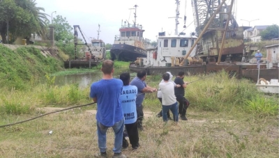 Puerto de Paran&aacute;: trabajadores rechazan el desmantelamiento e insisten con la reactivaci&oacute;n