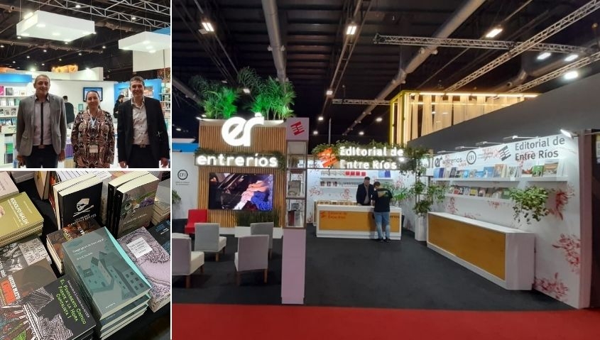 Fuerte presencia entrerriana en la Feria Internacional del Libro