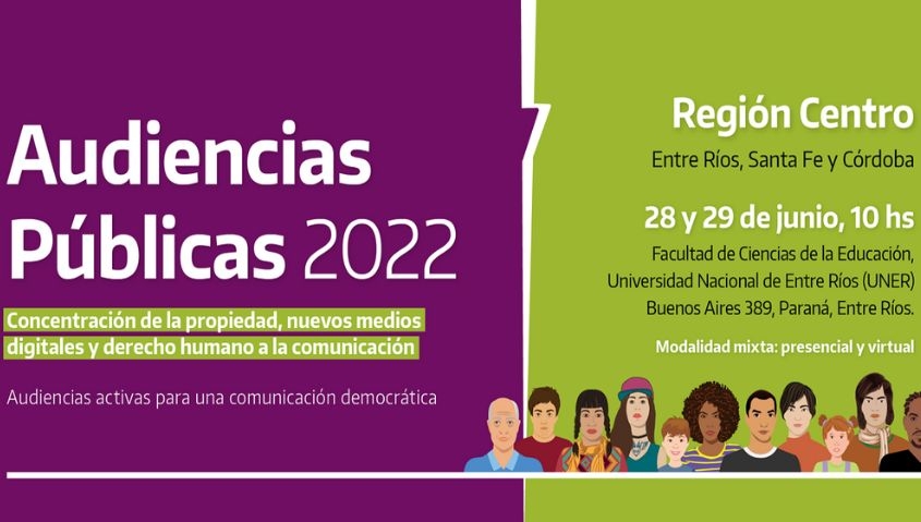 La Regi&oacute;n Centro debatir&aacute; en Paran&aacute; sobre la comunicaci&oacute;n y los derechos de las audiencias