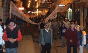 A pesar de la plata, volvieron las marchas