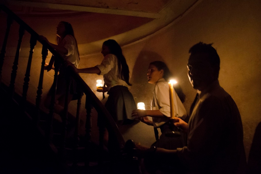 La noche en que la escuela p&uacute;blica ilumin&oacute; el Palacio de Clavarino