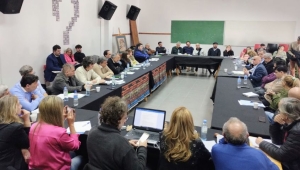 Reforma jubilatoria: la intersindical expres&oacute; su rechazo ante Bagnat y senadores de la oposici&oacute;n