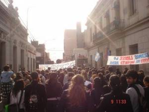 Los estudiantes volvieron a las calles