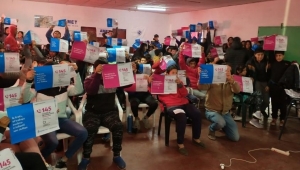 Desde AMET difunden en escuelas el #145 contra la Trata de Personas