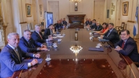 Bordet particip&oacute; de la reuni&oacute;n junto a otros 13 gobernadores y el presidente para analizar la situaci&oacute;m que abre el fallo de la Corte.