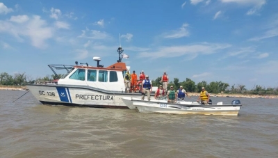 Prevenci&oacute;n de incendios: impidieron fiesta clandestina en una isla de Victoria