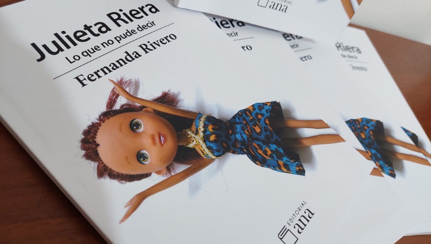 La historia y la voz de Julieta Riera, en un nuevo libro de Ana Editorial